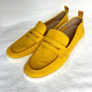 Vionic Uptown Women's Slip-on Loafer Moc Casual Shoes Daffodil Yellow Size 9